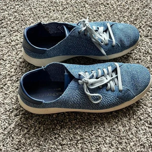 Cole Haan GrandPro Knit Men’s Sneakers – Light Blue Size 11 Casual Comfort - Picture 4 of 6